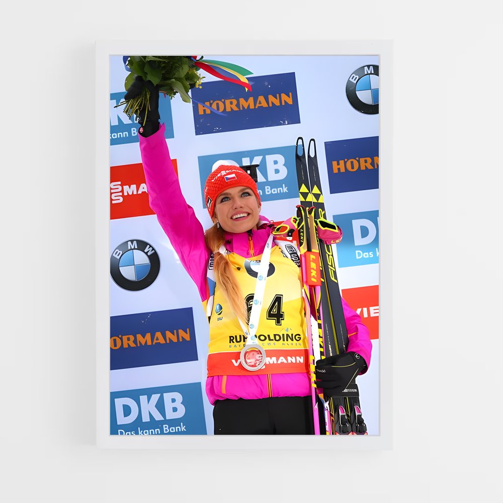 Poster Éclosion de Victoire – affiche Biathlon (vue 3)